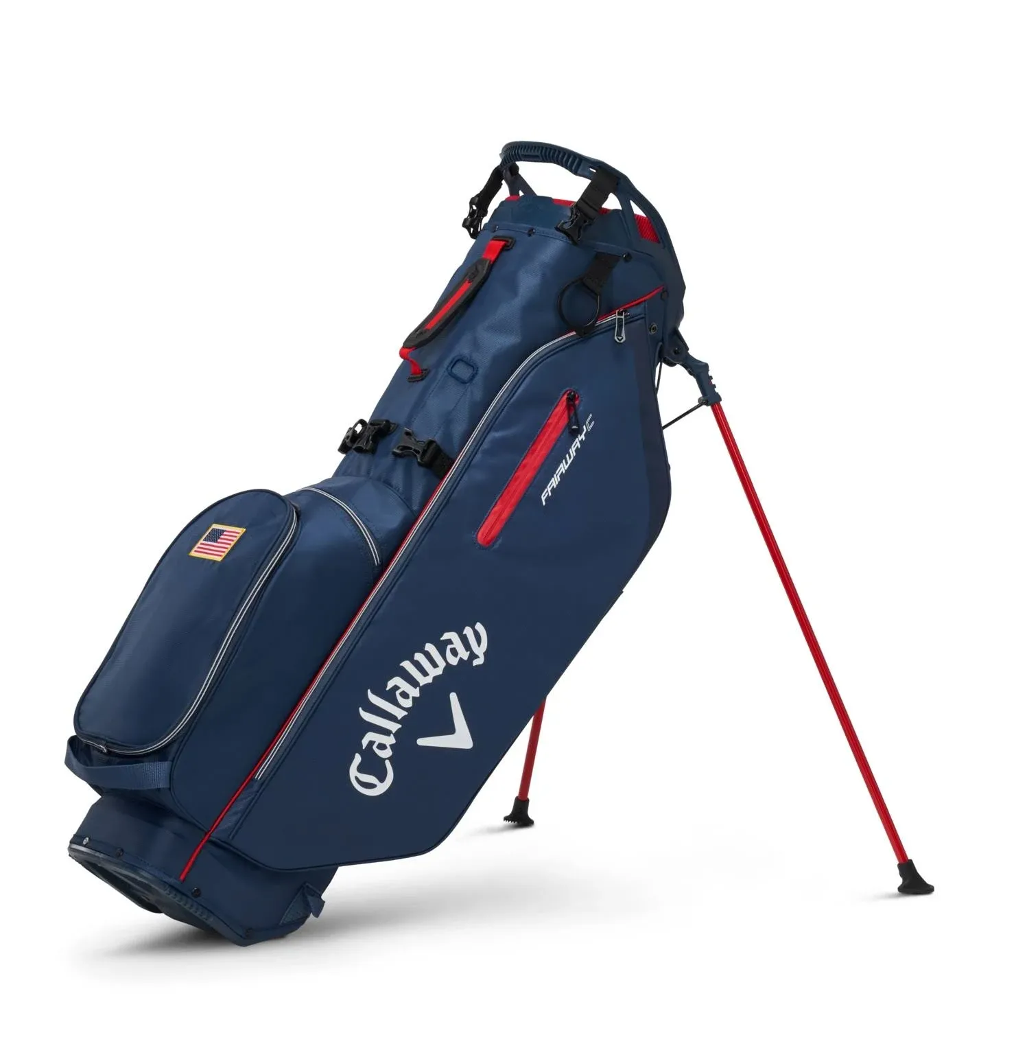 Callaway Fairway C Golf Stand Bag Navy Red USA