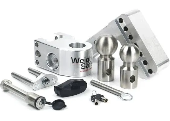 Weigh Safe WS4-2-KA Drop Hitch - Aluminum