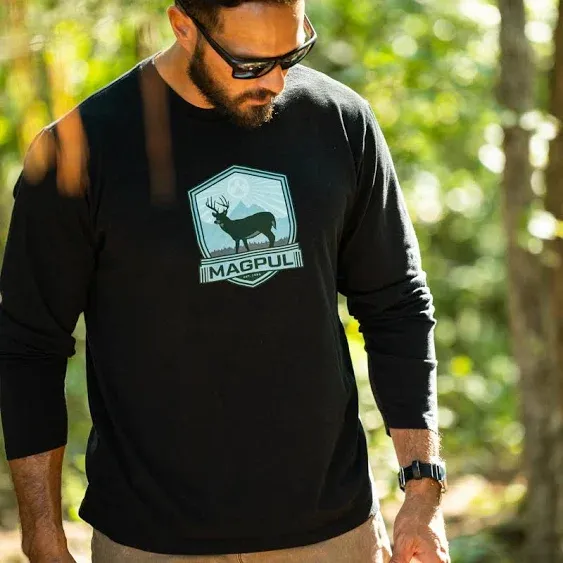 Magpul Mapgul Crew Neck Blend Long Sleeve T-Shirt for Men