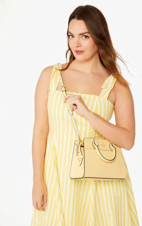 Kate Spade Madison Small Satchel, Butter - Handbags & Purses