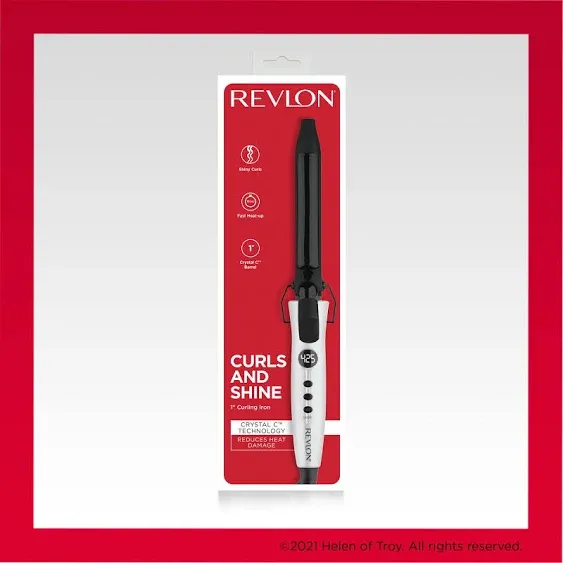 Revlon Dual Voltage 1 in. Curling Iron