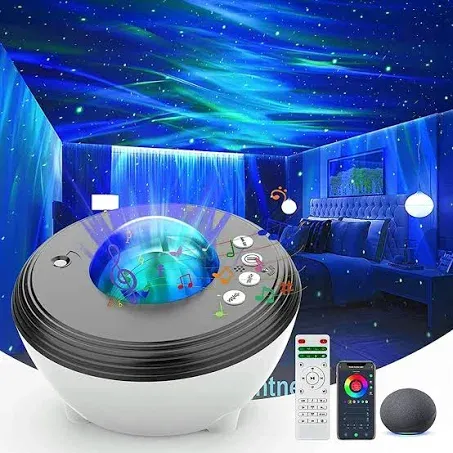 Star Projector,Galaxy Projector for Bedroom,Northern Lights Aurora Projector with ...