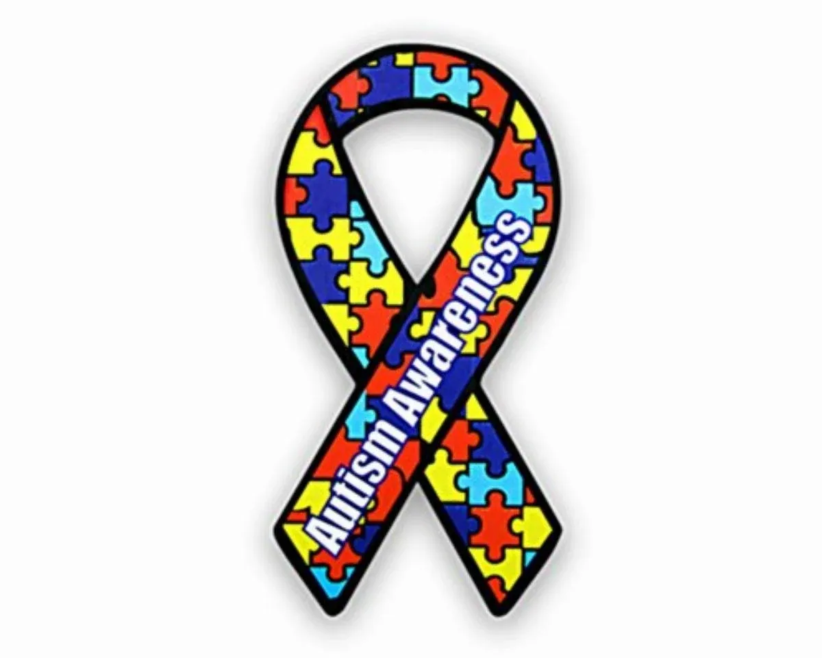 Autism Awareness Paper Ribbons (50/Pack)