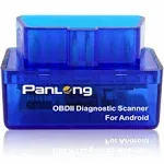 Panlong OBD2 Scanner Bluetooth OBDII Diagnostic Tool Car Code Reader Turn Off...