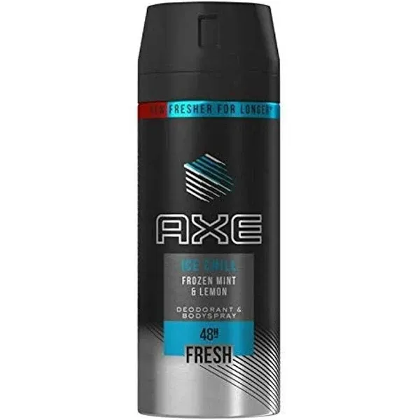 Axe Ice Chill for Men Deodorant Body Spray, 150ml (5.07 oz), Pack of 3