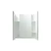 Accord 36 in. x 48 in. x 55-1/8 in. 3-Piece Direct-to-Stud Shower Wall in White