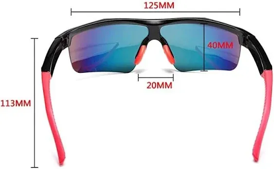 FEISEDY Kids Teens Baseball Polarized Sunglasses Sports TR90 Frame Boys Girls Cycling B2454