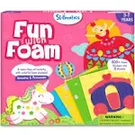 Skillmatics Art Activity - Fun with Foam Unicorns & Princesses, No Mess Felt Sticker Art for Kids, Stocking Stuffers, DIY Craft Kits, Christmas Gifts for Boys & Girls Ages 3, 4, 5, 6, 7, Travel Toys