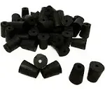 GSC International RS-1 Black Stoppers Rubber 1 Hole 1 lb