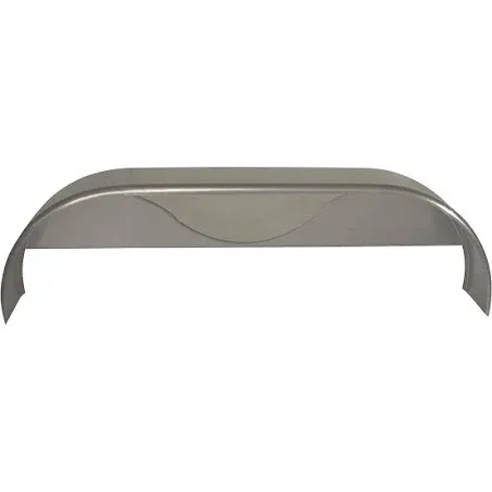 Tow Zone Tandem Round Steel Fender with Teardrop