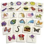 Kicko Tattoo Assortment - 720 Pc Colorful Tattoos - Temporary Tattoos Assortment  | eBay