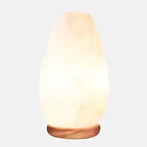 Himalayan Glow Natural White Salt Lamp, Crystal Salt Lamp Night Light, 6-8 LBS