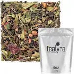 Tealyra - White Garden Bouquet - Fruity White Loose Leaf Tea Blend - Hibiscus - Strawberry - Raspberry - Antioxidants and Vitamines Rich - All