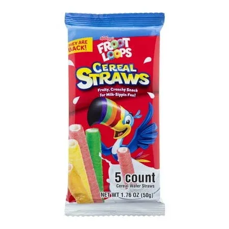 Kellogg's Froot Loops Cereal Straws