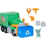 Paw Patrol Rocky's Reuse It Deluxe Truck with Figure Vehicle