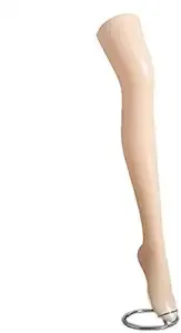 Fixturedisplays Plastic Mannequin Leg for Display, Commercial Female Standing Leg ...