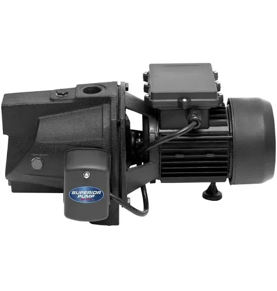 Superior Pump 3/4-HP 115-Volt 11.8-GPM Cast Iron Shallow Well Jet Pump Lowes.com