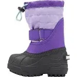 NIB Columbia Powderbug Plus II Snow Winter Boot Purple Size 7 Big Kid Womens 8.5