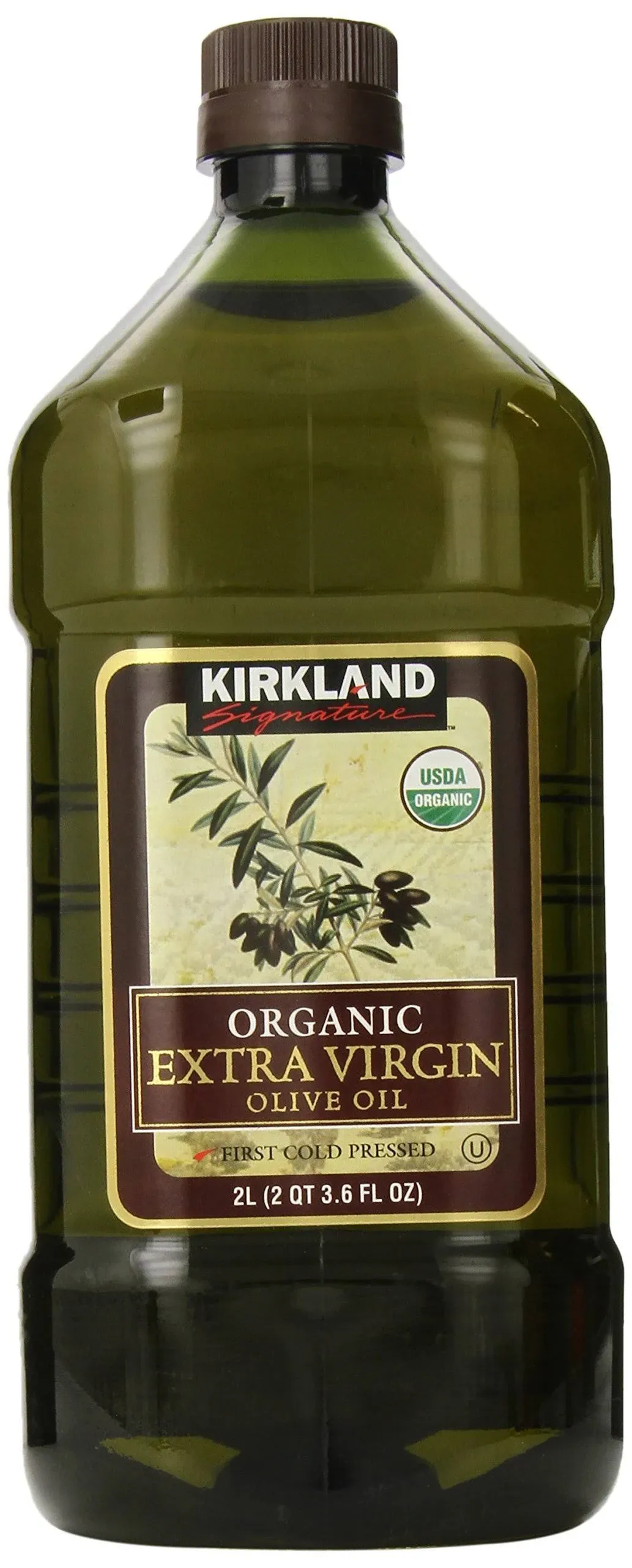 Kirkland Signature 2 x Organic Extra Virgin Olive Oil, 2 Liters