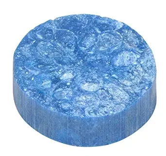 Big D 670 Non-Para Urinal Toss Block, Evergreen Fragrance with Enzymes, 1000 Flushes (Pack of 12) - Ideal for restrooms in offices, schools, restaurants, hotels, stores - Urinal Deodorizer Cake Mint Puck,Blue