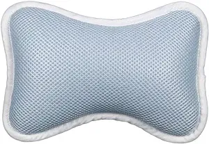 Heallily Bathtub Pillow 1 Pcs Soft Bath Supportive with Grey 