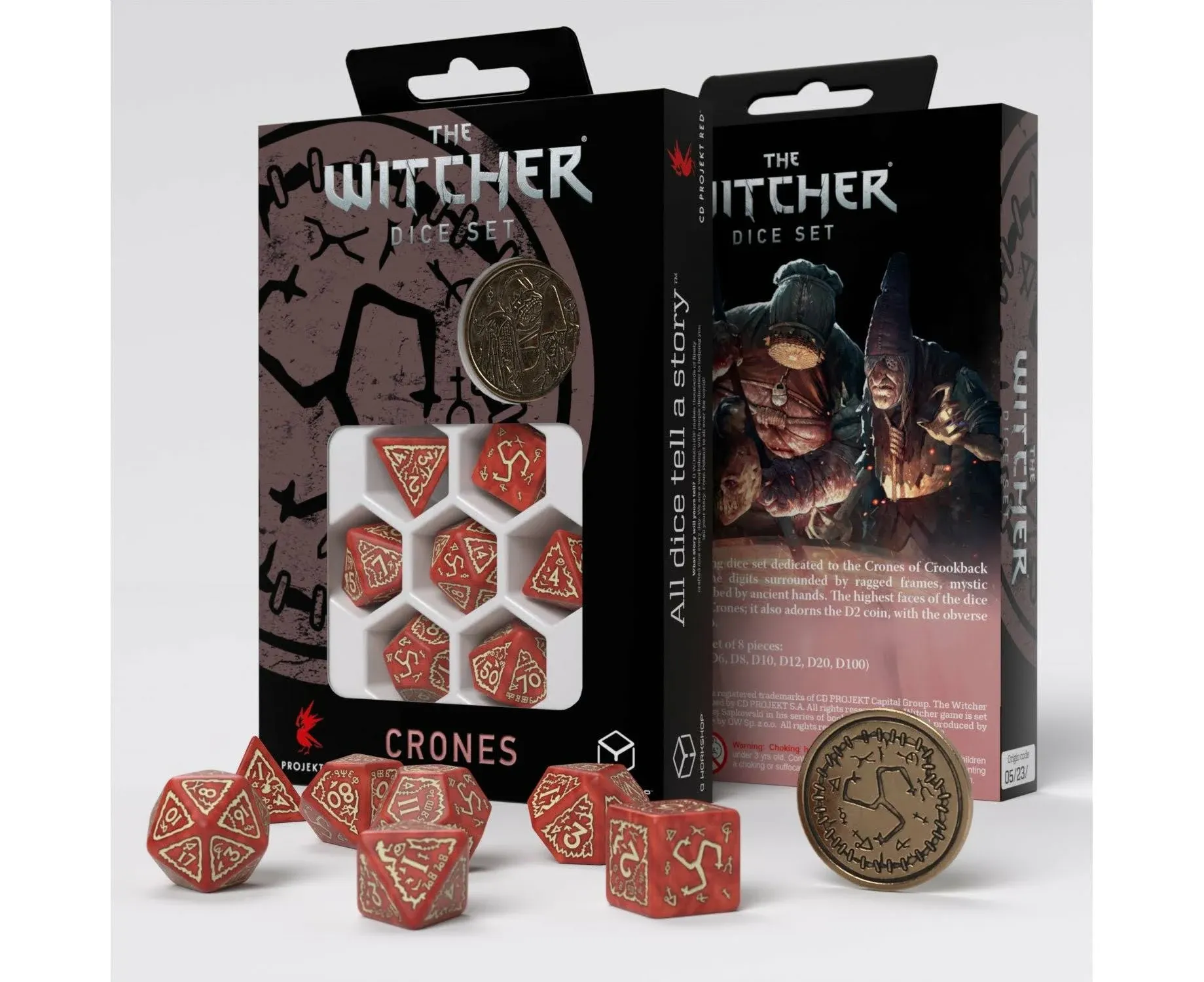 Witcher Dice Set Crones Brewess