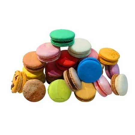 Macaron Bites Assorted French Macarons, 24 Count