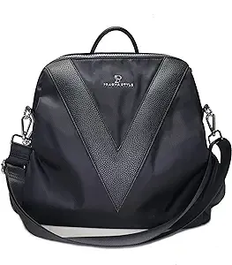 v-style convertible backpack purse