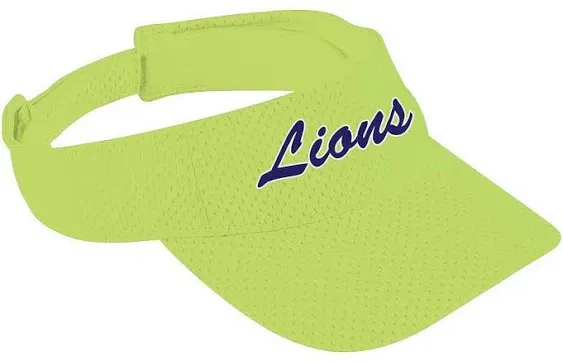 Augusta Sportswear 6227 Athletic Mesh Visor - Red