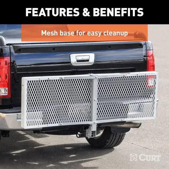 Curt Tray-Style Aluminum Cargo Carrier