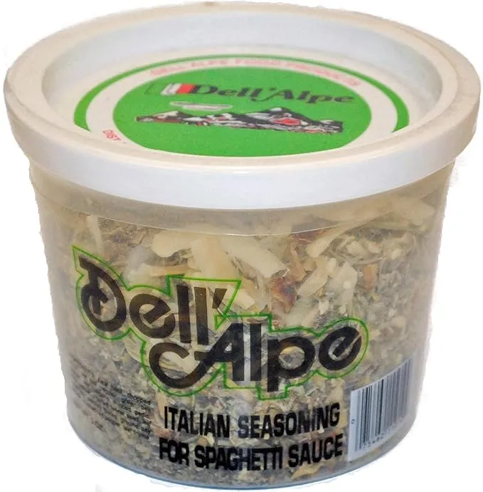 Dell Alpe Seasoning, Italian, for Spaghetti Sauce - 3 oz