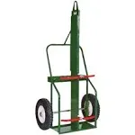 Double Cylinder Cart, Med Range, 16" Wheel