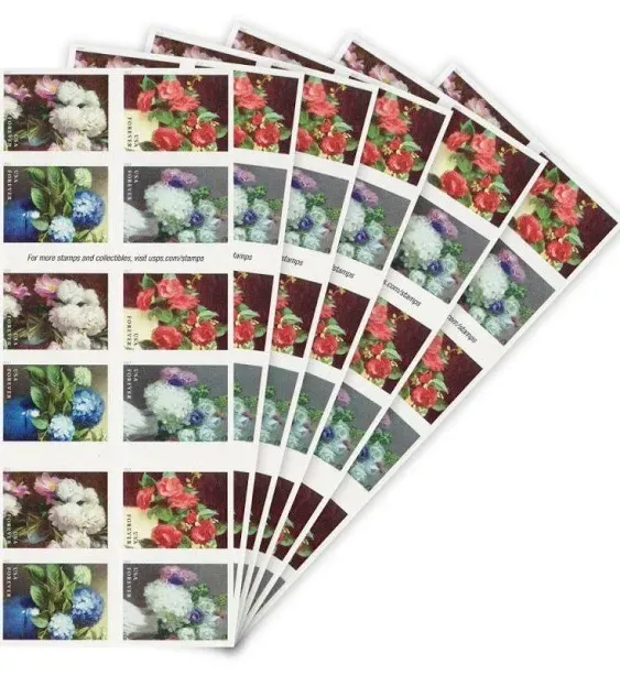 2017 Flowers from The Garden Twenty Forever Stamps Booklet by USPS