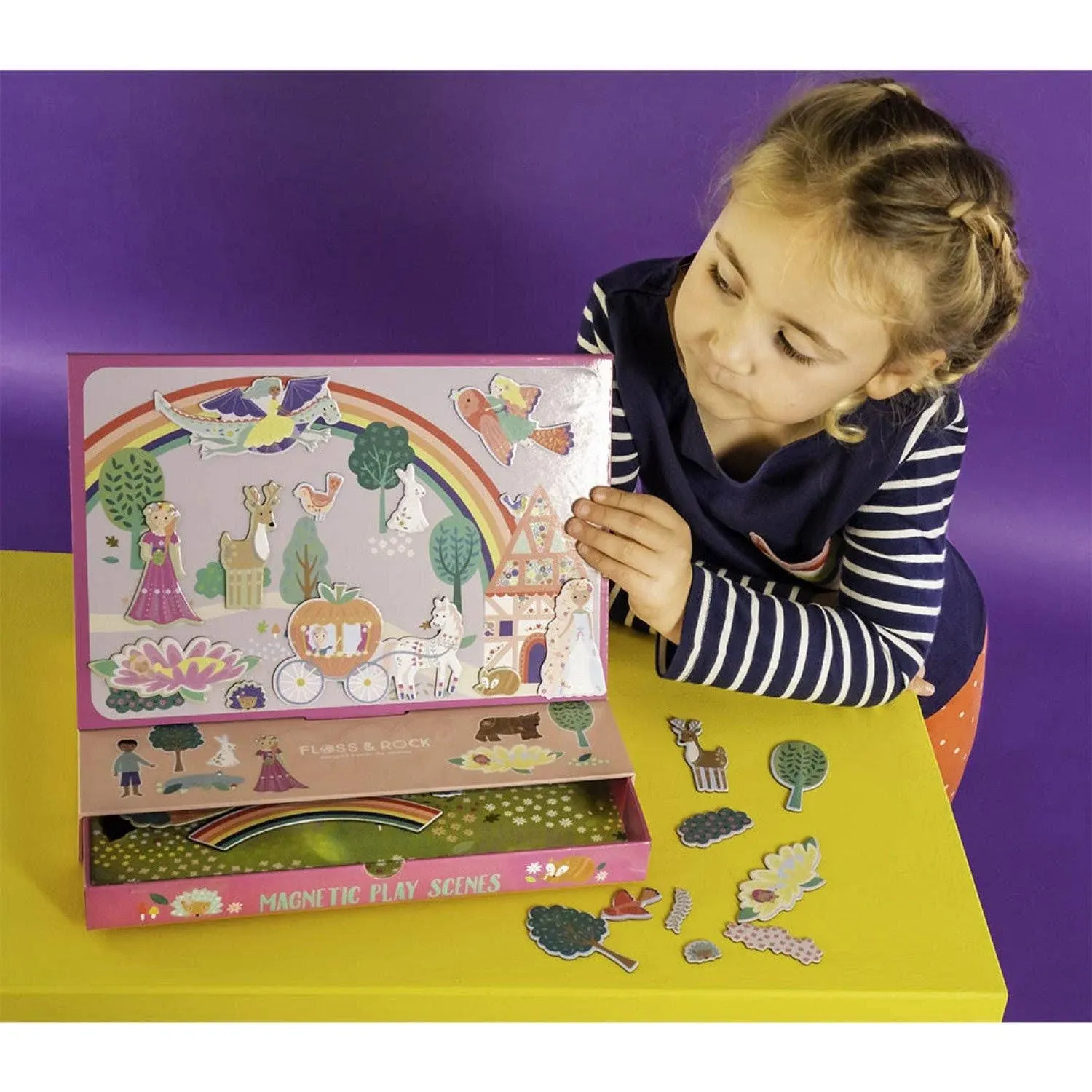 Floss and Rock Fairy Tale Magnetic Play Scene