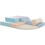 Iglu Set 28 Pastel Color Soft Play Large Foam Blocks Indoor Climbing T