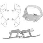 (3-in-1) Mini 3 Pro Propeller Guard + Landing Gear + Propeller Holder Strap for DJI Mini 3 Pro Accessories (NOT for 2022 DJI Mini 3)