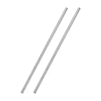 2pcs 304 Stainless Steel Solid Round Rod 4mm x 250mm for RC DIY Craft Tool