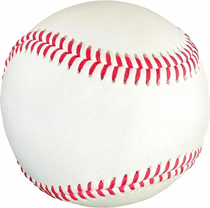 Premium Quality Blank Leather Baseball | Unmarked, Regulation Size & Weight | Ideal for Autographs, Arts & Crafts, Souvenirs, Custom Gifts, DIY Projects, Youth Play, or Practice | One (1) Baseball