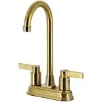 NuvoFusion Two-Handle 2-Hole Deck Mount Bar Faucet