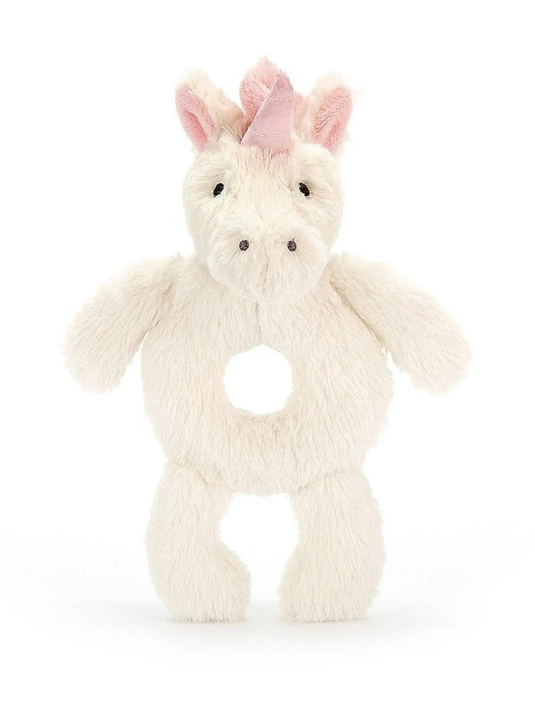 Jellycat Bashful Unicorn Ring Rattle