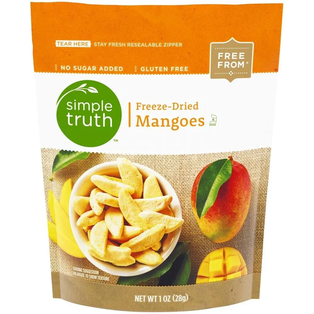 Simple Truth Freeze Dried Mangoes - 1 oz