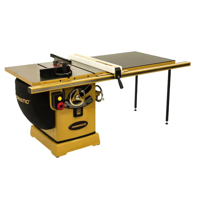 Powermatic Pm2000 10-in 30-Amp 230-Volt Corded Contractor Table Saw with Fixed Stand Lowes.com