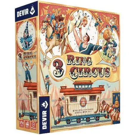 3 Ring Circus Board Game