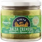 Siete Taqueria Style Salsa Jalapenos & Roasted Garlic