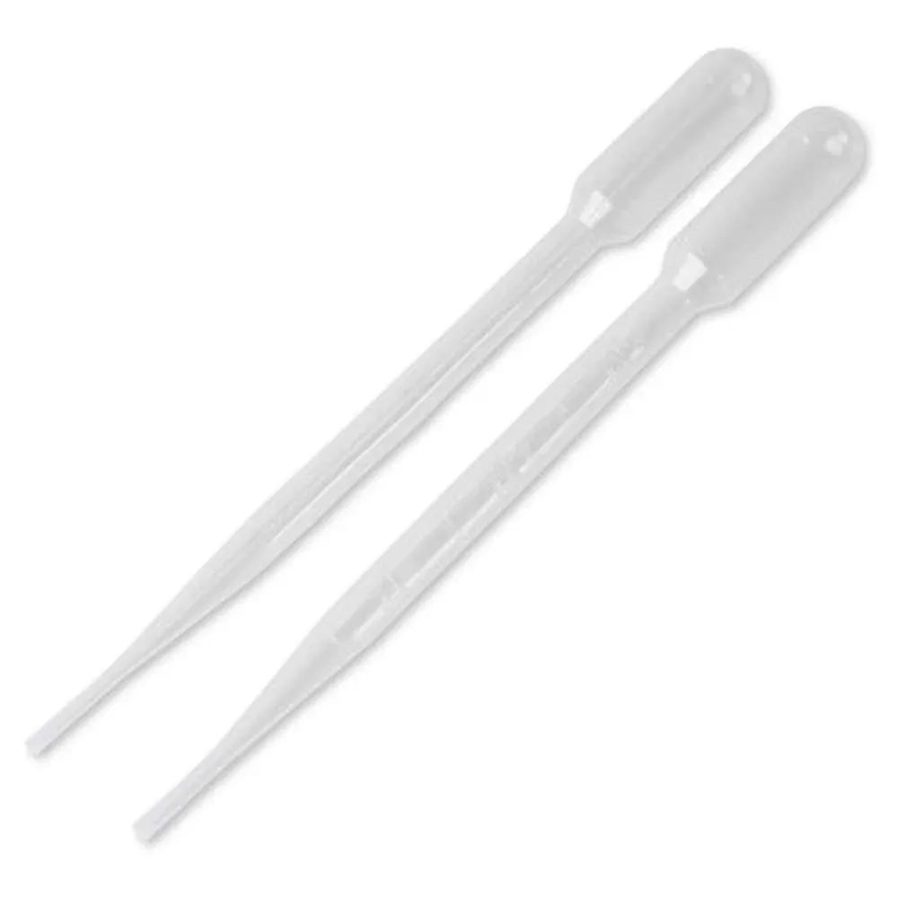 Transfer Pipette, 7.0ml Capacity, 3.0ml Graduated, Large Bulb, 155mm (Pack 500)