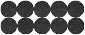 Furniture Grip Pads, Round, Adhesive, .75", 20 pk., Shepherd, 3601