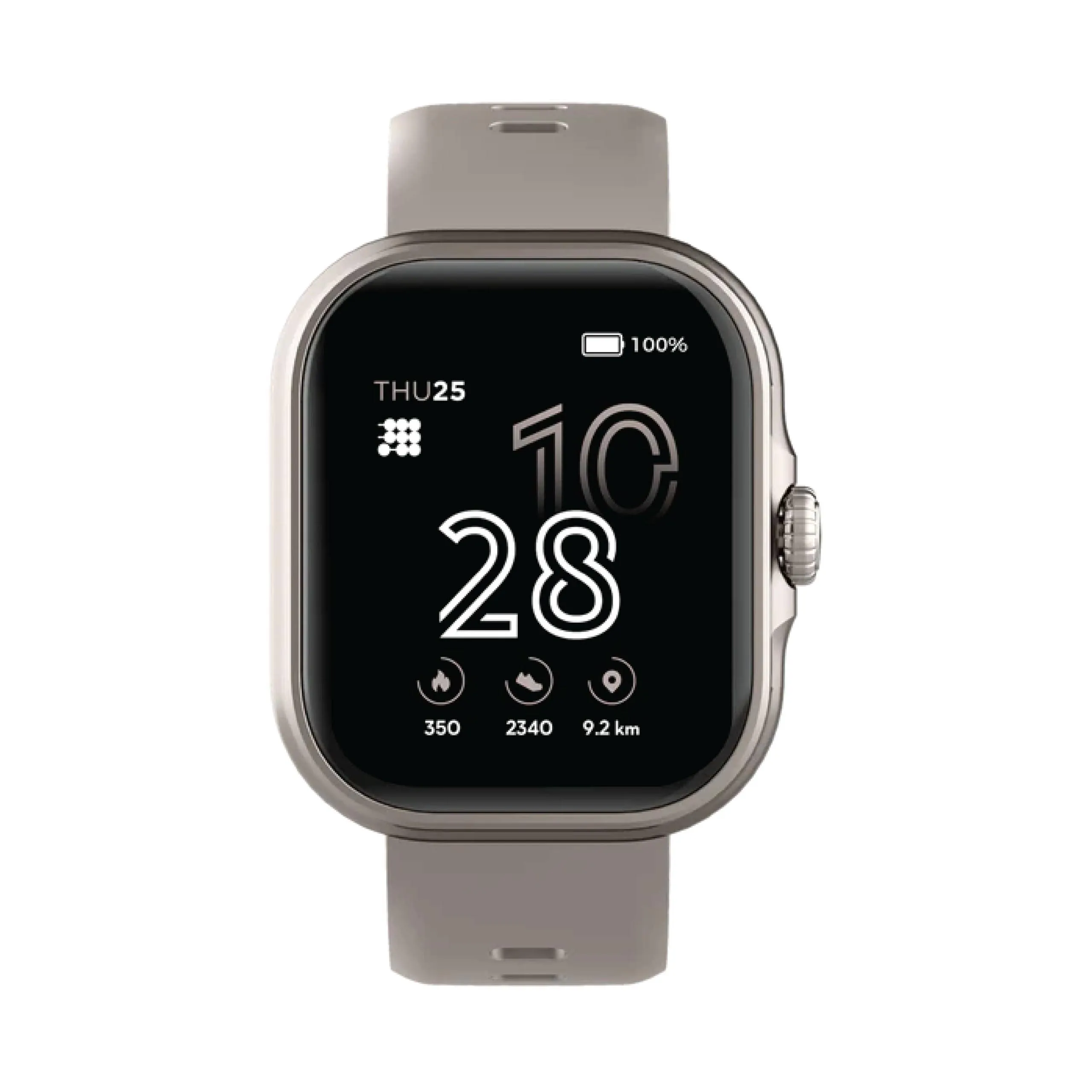 Cubitt Viva Smartwatch / Fitness Tracker with 1.84" Touch AMOLED Screen - Grey