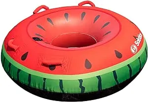 Solstice Watermelon Towable boat Tube 1-2 Person 70&#034;x70&#034;