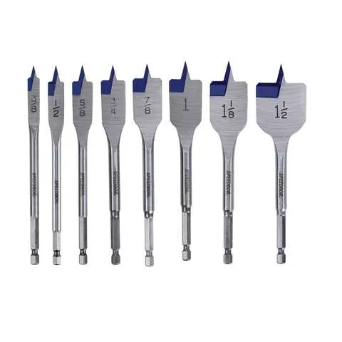 8PC Pro Spade Bit Set