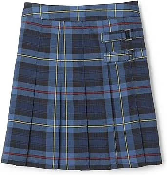 French Toast Girls 4-6X Plaid 2-Tab Scooter